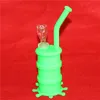 kleinere Silikon-Dab-Matte, Silikon-Rigs, Wasserpfeife, Silikon-Shisha-Bongs, Silikon-Dab-Rigs, coole Form, Qualität, DHL