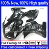 Kropp för Suzuki All Black SV650 S 2008 2009 2010 2011 2012 2013 Glossy Black 9Y6100 SV1000S SV650S SV1000 s 03-13 Bodywork Fairings Kit