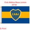 Argentina Club Atlético Boca Juniors 3 * 5ft (90 cm * 150 cm) Bandiera poliestere Bandiera decorazione casa volanti giardino bandiera Regali festivi