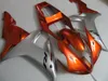 Eftermarknad Body Parts Fairing Kit för Yamaha YZF R1 2002 2003 Vin Röd Silver Fairings Set YZF R1 02 03 OT16