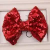 Baby Girls Hairpins Barrettes Kids Paillette Sequin Clipper Big Bows With Metal Teeth Clip Boutique Hair Accessories KFJ348856164