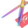 6.0inch Meisha 2017 Nytt rostfritt stål sax Professionell hårförtunning Shears Barber Sax Salong Frisör Styling Verktyg, HA0087