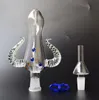 2021 Nova Versão 14mm Kit NC com Titanium Nail Quartz Tip de vidro Tubos de vidro Tubulação de vidro Bongs