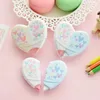 Partihandel- 2st/Set Love Heart Correction Tape Material Escolar Kawaii Stationery Office School Supplies Papelaria Correction Supplie