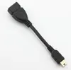 11 cm Micro USB vers mini USB hôte OTG câble pour DAC Portable amplificateur numérique tablette pc téléphone portable mp4 mp5 300 ps/lot