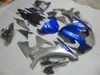 طقم قوالب حقن عالية الجودة لياماها YZF R1 09 10 11-14 fairings أزرق فضي YZF R1 2009-2014