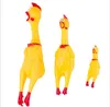 chien de compagnie chiot hurlant poulet jaune strident jouet pour chien de compagnie enfants jouet sonore non toxique chat en caoutchouc à mâcher poussin jouets