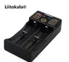 Chargeur de batterie 18650 LiitoKala Chargeurs universels à double emplacement Chargeurs USB Charge USB pour batterie Li-ion rechargeable 18350 18490