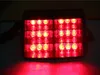 18 LED pompier véhicule d'urgence tableau de bord avertissement danger lumière stroboscopique Flash rouge