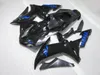 Moldeo por inyección 100% apto para Yamaha YZF R1 2002 2003 juego de carenados negros YZF R1 02 03 OT44