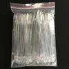 Wholesale-50PCS False Nalis Fake Nail Design Tips Sticks Weihnachtsgeschenke Nail Art Transparent und natürlich Display Practice Stick Polish