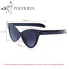 Mulheres luxuosas gato olho retrô sunglasses de alta moda designer marcas senhora estilo de verão sol óculos com caixa e case