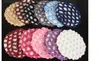 Wholesale-2015 Mesh for Hair Cap Making Caps free Shipping/ 10pcs Bun Cover Snood Hair Net Ballet Dance Skating Crochet Beautiful Colors