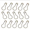 0,86 tum Metallsäkerhetsnålar Calabash Quilting Sewing Pins, Pack med 1000 st 9 Färg för alternativ