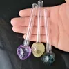 Smoking Pipes Aeecssories Glass Hookahs Bongs Colored Strawberry Direct Boiled Pot