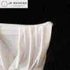 100Pcs White Spandex Chiavari Chair Back Cover With Valance and Diamond Band For Wedding Party Baby Shower Decoration