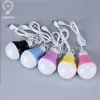 Kleuren-LED, mini-oplader, interface, lamp, draagbare straatlantaarn, 5V laagspanningsspaarlamp USB-gadgets