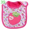 Baby Bib Baby Saliv En bit tyg Baby Pure Cotton Embroidered Bib Bib Multicolor ValTal8206453