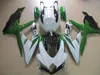 Injectie Gegoten ABS Plastic Verklei voor SUZUKI GSXR600 08 09 10 Groene White Carrosserie Fairing Kit GSXR750 2008 2009 2010 OI33