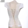 T-shirt femme vente en gros- 2021 Sexy dos chemise femmes col rond solide gilet haut découpé soutien-gorge Bustier Corset grande taille #091