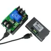 Freeshipping DC 100V 30A Affichage LCD numérique sans fil Voltmètre de courant numérique Ampèremètre Watt Capacité de la batterie Puissance Énergie Combo Multimètre