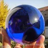 100 mm + Soporte enorme Raro Natural Cuarzo Azul Mágico Cristal Curación Bola Esfera