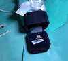 100% echte Feste 925 Sterling Silberringe Set 1 5 Karat Sona CZ Diamant Silber Eheringe für Frauen Silber Schmuck R121283s