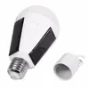 Nouvelle lampe à LED à LED à énergie solaire portable E27 7W Panneau solaire Bulbe LED pour les activités de plein air du camp d'activités extérieures