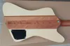 Özel Mağaza VII Natrual Figür Maple Top Electric Guitar One Picece Boyun Vücut Krom Donanımı Mini Humbucker Pikaplar