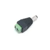 Edison2011 1000pcs 21 × 55mm DC Power Male Plug Clop Connector Slug for CCTV LED LID Light3093142