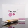 PEN 12ニードルステンレスマイクロニードルDermaRoller Dermapen Derma Penと102個のフリーニードルカートリッジ