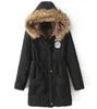 Piumini imbottiti in cotone da donna Piumini invernali Piumini moda Parka Taglie forti Capispalla outdoor Casual Felpe con cappuccio slim Maglione Pullover B2838