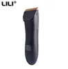 LILI Rechargeable Electric Haircut Machine For Man Waterproof Ceramic Hair Clipper Cordless Electric Hair Trimme RFCD-9666