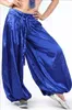 Belly Dance Satin Harem Pants Tribal Style Bollywood Dancing Costume Stage Wear