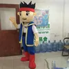 2017 Venda direta da fábrica Custuom fez Jake Traje Da Mascote Adulto personagem de desenho animado Traje Jake e o Neverland fancy dress