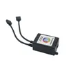 Dual Port LED Mobiltelefon Bluetooth LED RGB Controller DC12V - 24V Musik / Ljud App Control LED Strip Light Kompatibel med iOS Control