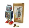 Cartoon WindingupTin Robots Classic Manual Handcrafts Nostalgic Toys Home Accessories Kid039 Party Birthday Gifts Collect7371360