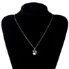 Fashion toujours collier en acier inoxydable, mignon bébé singe pendentif chinois Colliers de boucles de zodiaque pour les femmes kids chanceux cadeau sn018