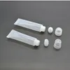 8ML Squeeze Clear Plastic Empty Refillable Soft Tubes Balm Lip lipstick Gloss Bottle Cosmetic Containers Makeup Box 10ML