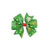 Clips de cheveux de 3 pouces Baby Bow Barrets de Noël Bown Grosgrain Bows With Clip Baby Girl Pinwheel Hoilpins Smas Hairpin Acpes7101980