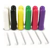 100 st Blank Nasal Inhalator Sticks Plastblomma Aroma Nasal Inhalrar för DIY Bästa Kombinera Wicks