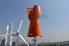 300W 24V osi pionowy spirala turbin wiatrowy Generator z MPPT Boost Conrtoller do ogrodu / dachu / Park / łódź / Plaza / Dekoracja uliczna