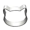 Wholesale- Cat Head Shaped Christmas Kitchen Tools Aluminium Alloy Fondant Cookie Cake Sugarcraft Plunger Cutter Free Shipping