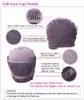 9a Perrues de cheveux humains avant de dentelle sans glombée pour femmes noires perruques de cheveux brésiliens