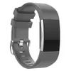 Silikon-Ersatz-Bänder für Fitbit Gebühr 2 Armbanduhr-Bügel-Band-Armbandsportbügel 10pcs / lot