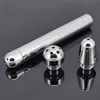 Newest Aluminum Anal douche shower butt plug,Anus cleaner enemator with 3 style head Plug ,Enema Anal butt Cleaning sex toys products