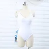 White Women Bathing Suit Hollow Out Female One-piece Swimwear Bra Padded Female Monokini Bodysuit swimsuits free shipping