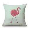 Nova capa de almofada criativa rosa azul decoração para casa ananas flamingo fronha crânio almofada impressa lábios sexy cojines3331740