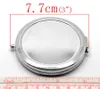 Foldable Compact Mirror blank Pocket mirrors Great for DIY #18413-1 50X/Lot