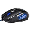 IMICE X7 Pulsante da gioco da gioco cablato professionale 7 5500 dpi Topi giocatori di giocatore mouse USB LED USB X74011025